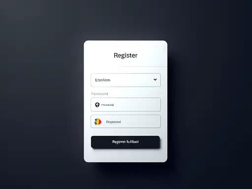 Registration and sign-up steps